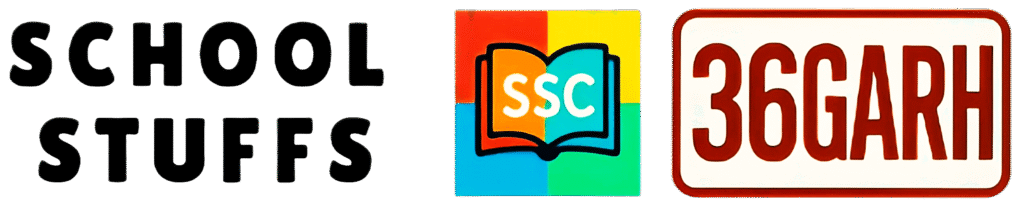 SCHOOL STUFFS 36GARH LOGO