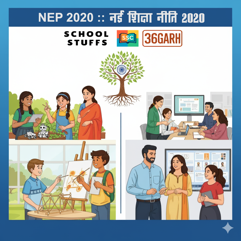 NEP 2020 - SCHOOLSTUFFS36GARH