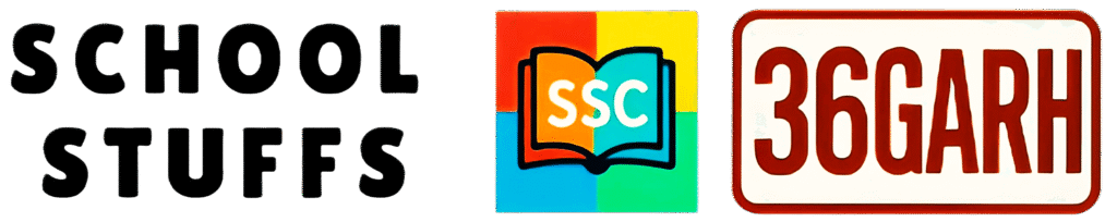 SCHOOL STUFFS 36GARH LOGO