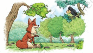 THE RAVEN AND THE FOX - SCHOOLSTUFFS36GARH